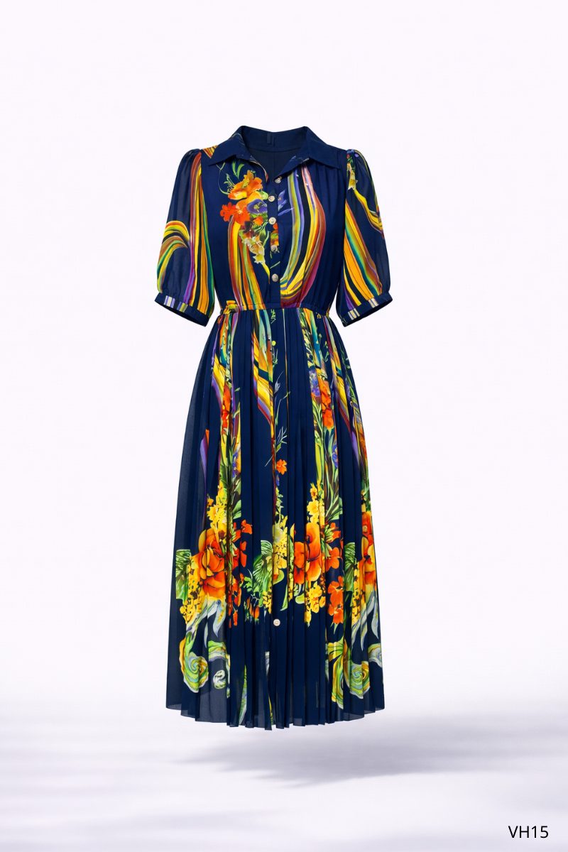 Váy Maxi vintage hàng limited(VH01-VH20) - Ảnh 16
