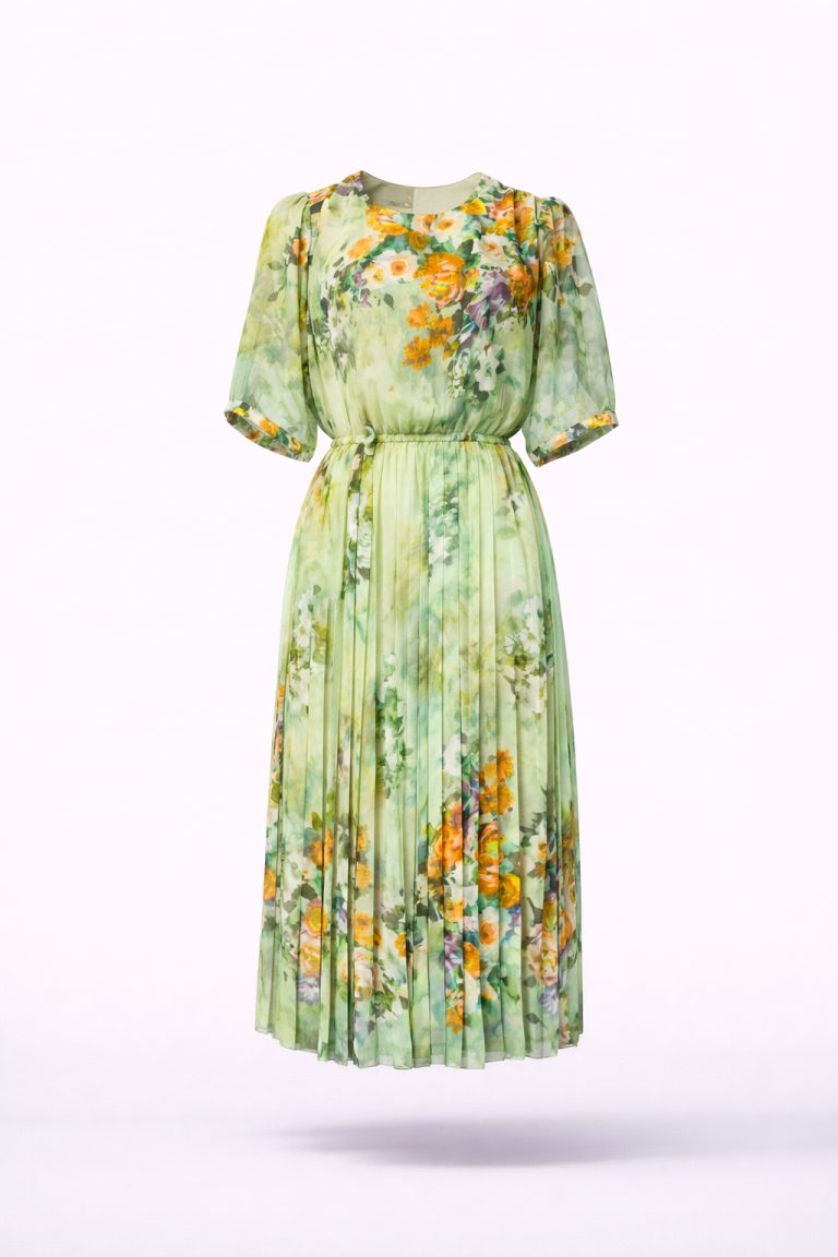 Đầm Maxi Vintage Hai Lớp Limited VH155