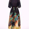 Đầm Maxi Vintage Hai Lớp Limited VH159