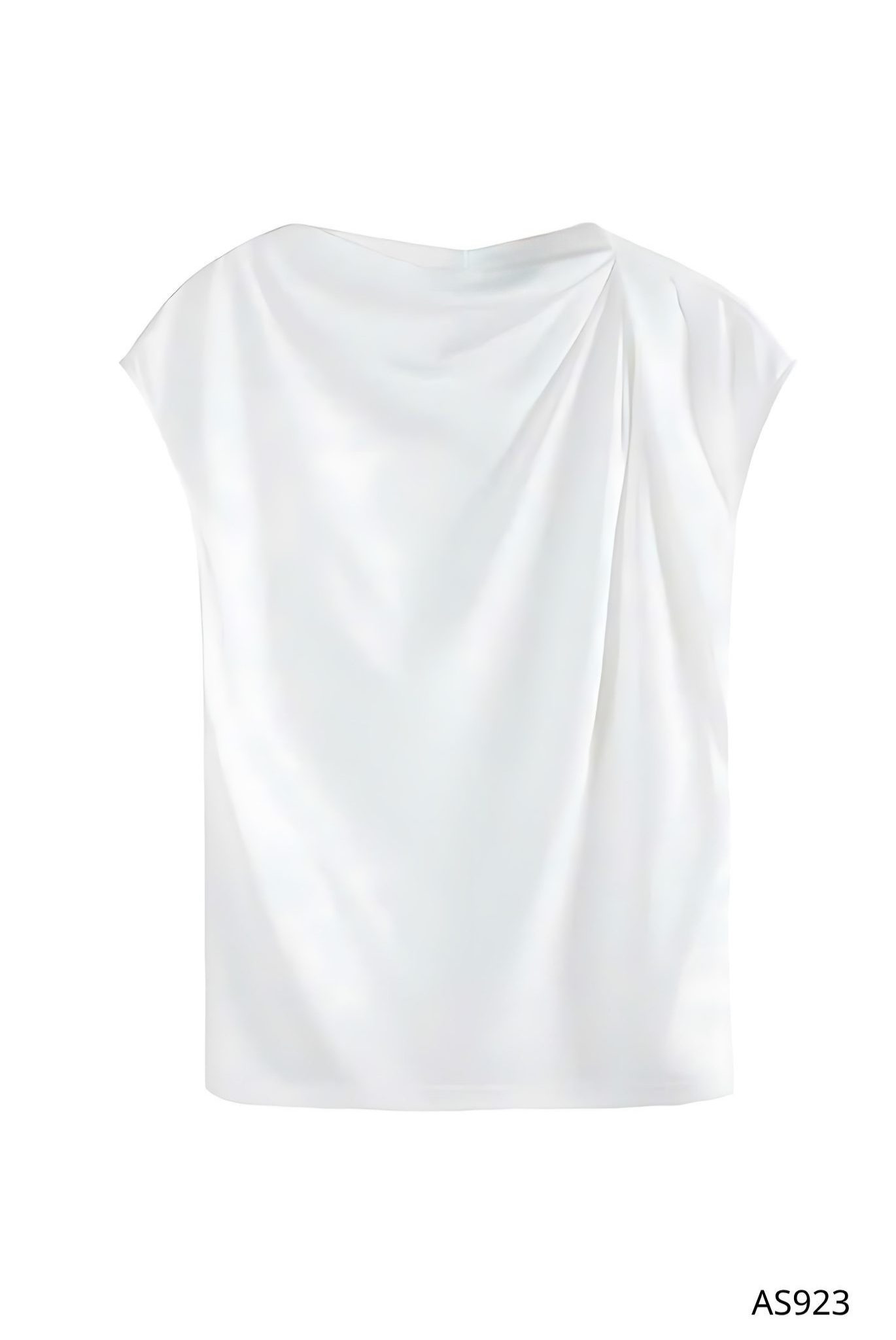 Áo lụa drape cao cấp - AS923 - Ảnh 3