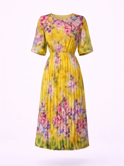 Đầm Maxi Vintage Hai Lớp Limited VH96