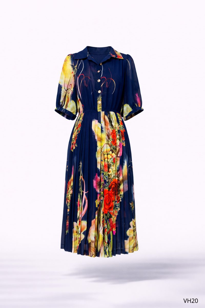 Váy Maxi vintage hàng limited(VH01-VH20) - Ảnh 5
