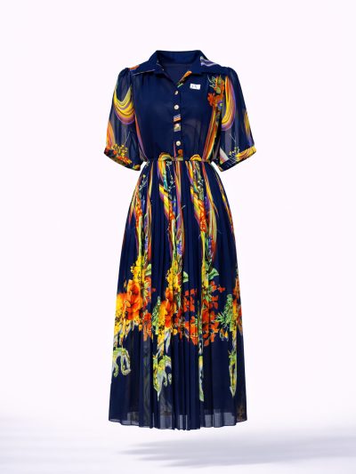 Đầm Maxi Vintage Hai Lớp Limited VH25