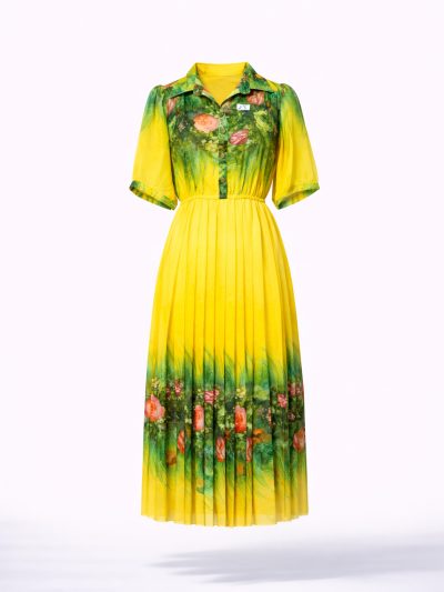 Đầm Maxi Vintage Hai Lớp Limited VH26