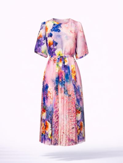 Đầm Maxi Vintage Hai Lớp Limited VH27