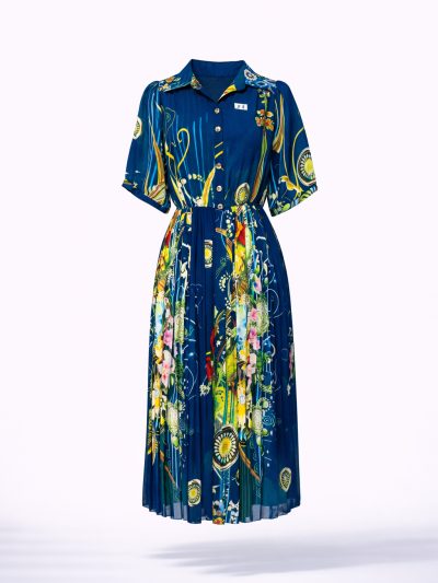 Đầm Maxi Vintage Hai Lớp Limited VH28