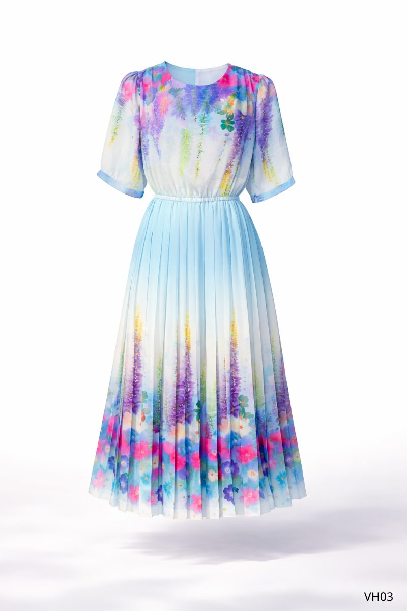 Váy Maxi vintage hàng limited(VH01-VH20)