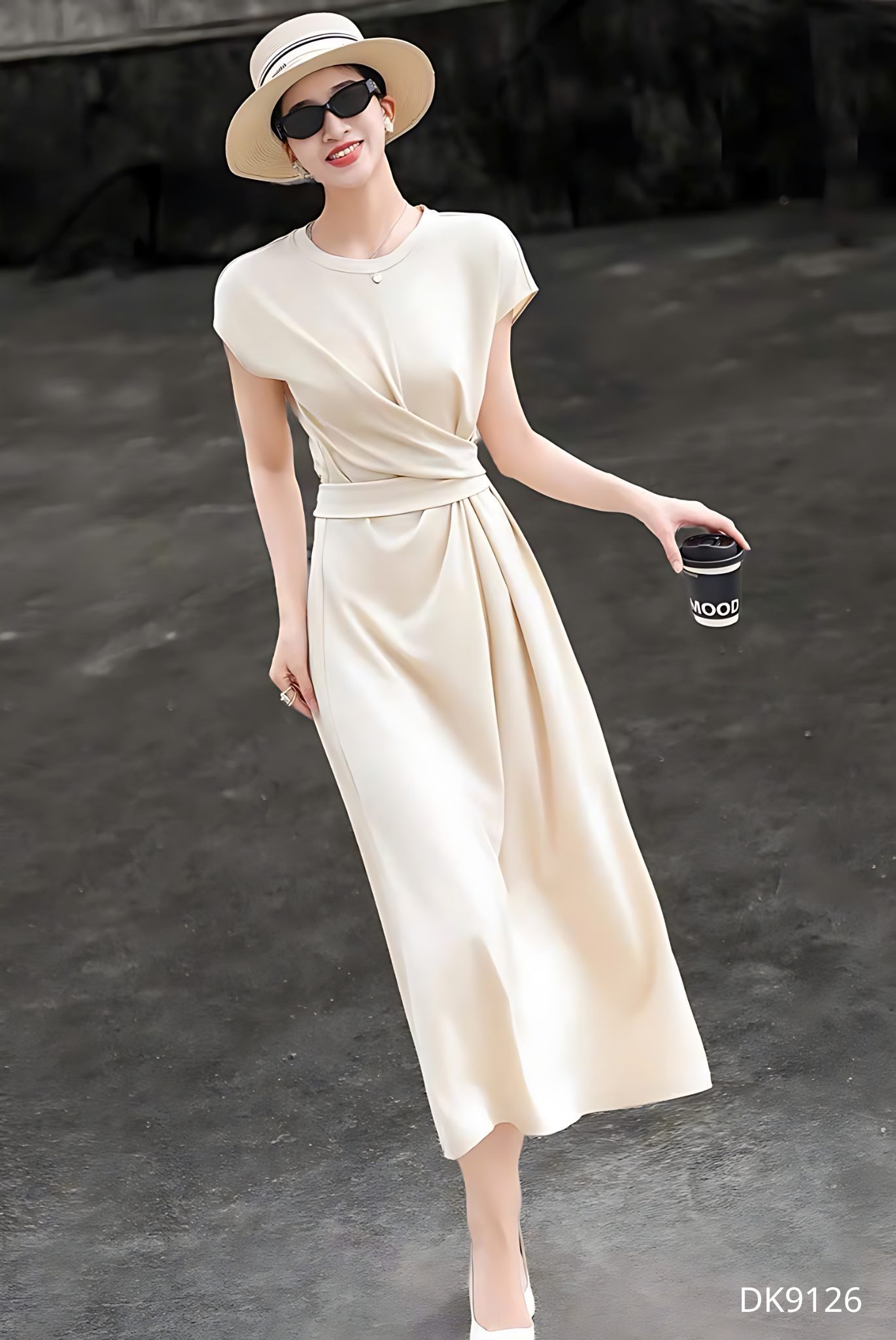 Đầm nàng thơ thanh lịch - DK9126