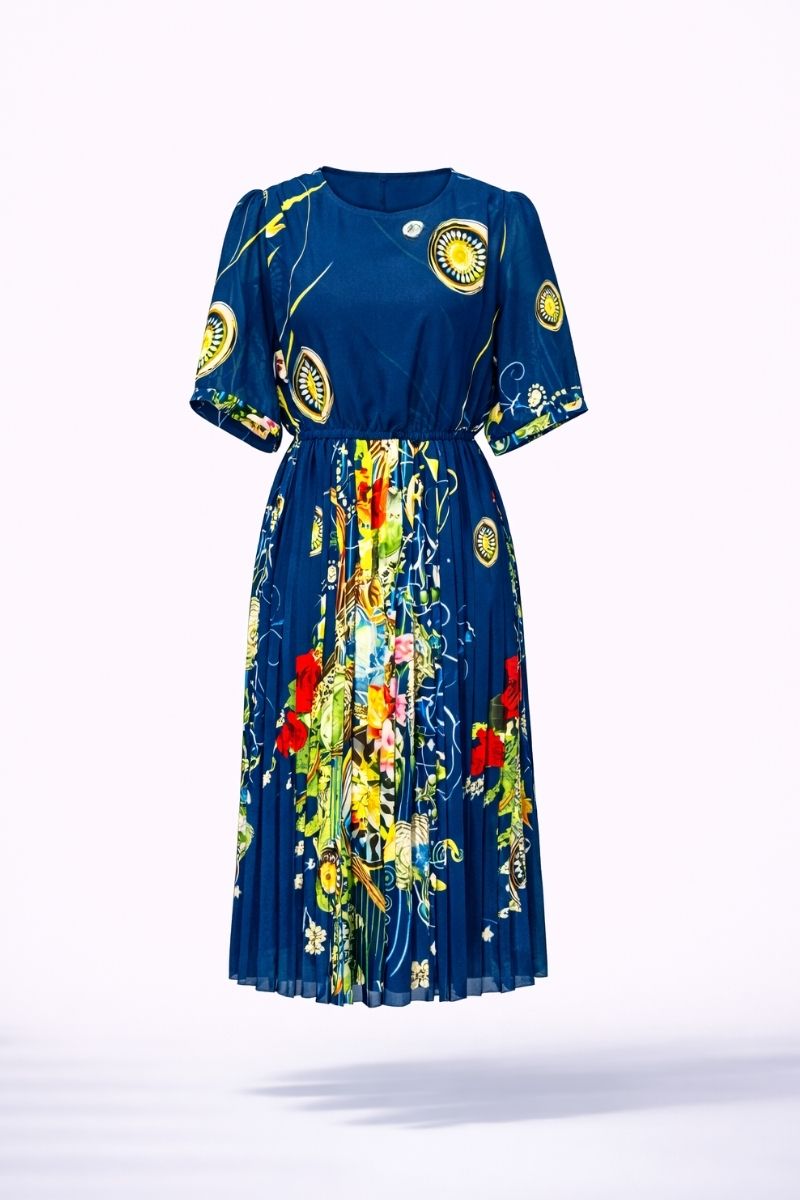 Đầm Maxi Vintage Hai Lớp Limited VH30