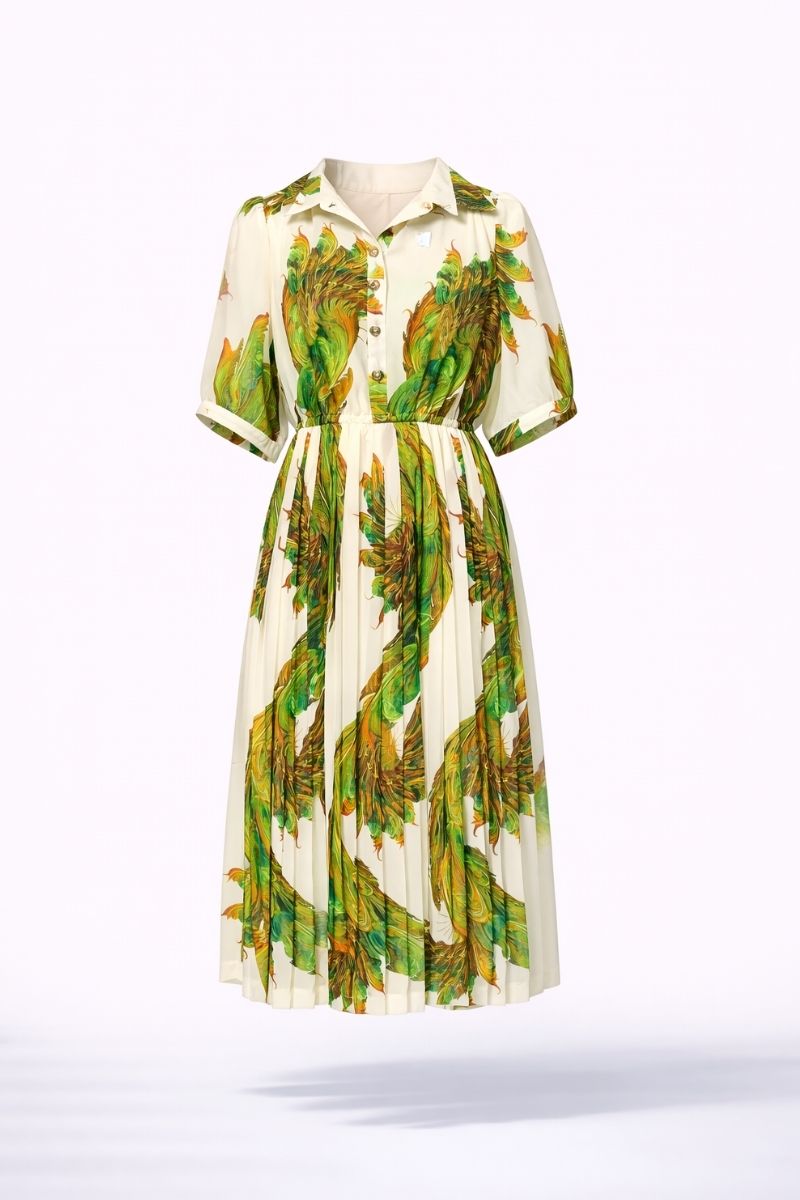 Đầm Maxi Vintage Hai Lớp Limited VH33