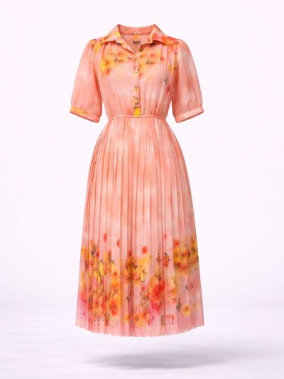 Đầm Maxi Vintage Hai Lớp Limited VH49