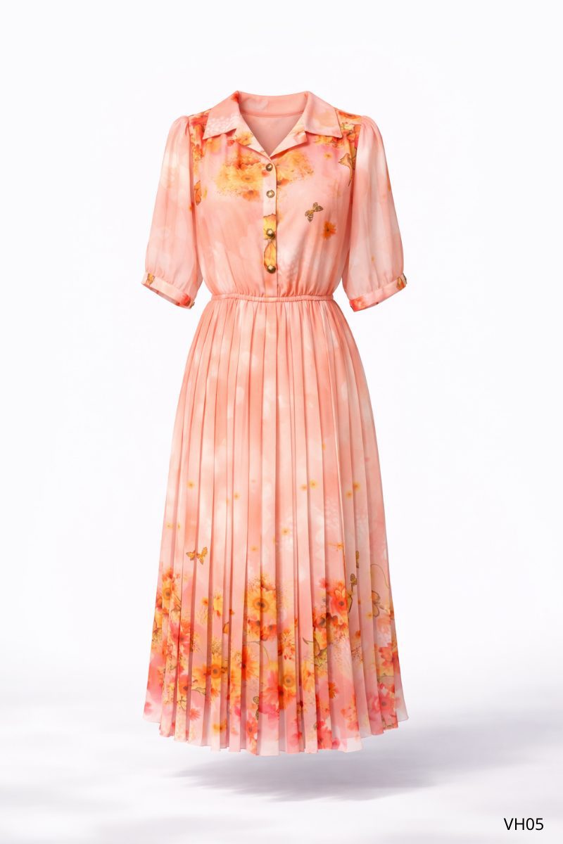 Váy Maxi vintage hàng limited(VH01-VH20) - Ảnh 19