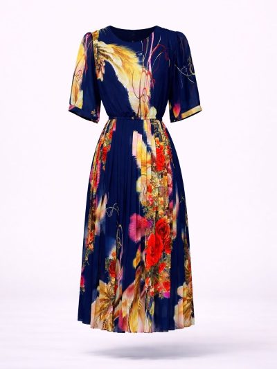 Đầm Maxi Vintage Hai Lớp Limited VH50