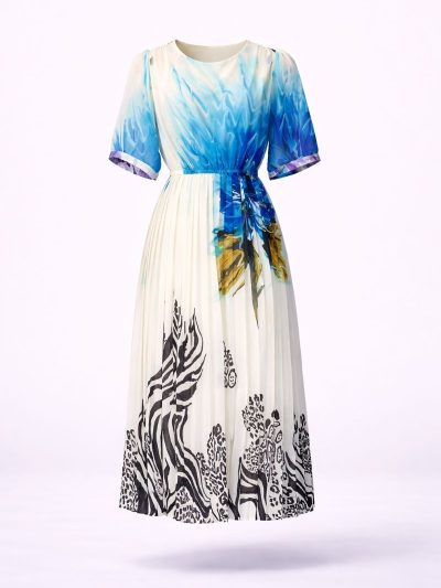 Đầm Maxi Vintage Hai Lớp Limited VH54