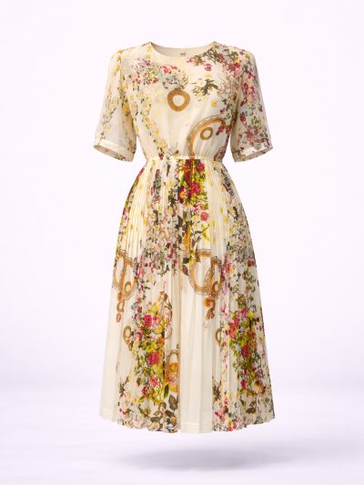 Đầm Maxi Vintage Hai Lớp Limited VH55