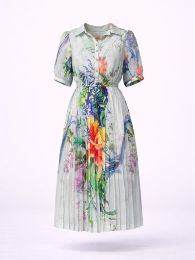 Đầm Maxi Vintage Hai Lớp Limited VH56