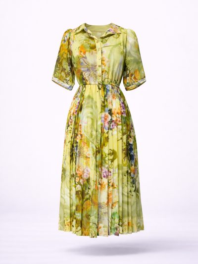 Đầm Maxi Vintage Hai Lớp Limited VH57