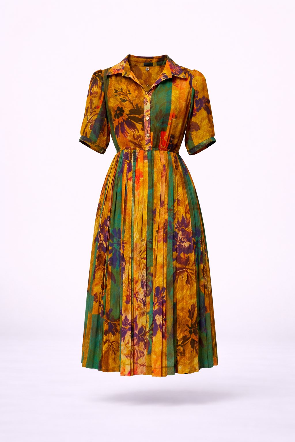 Đầm Maxi Vintage Hai Lớp Limited VH58