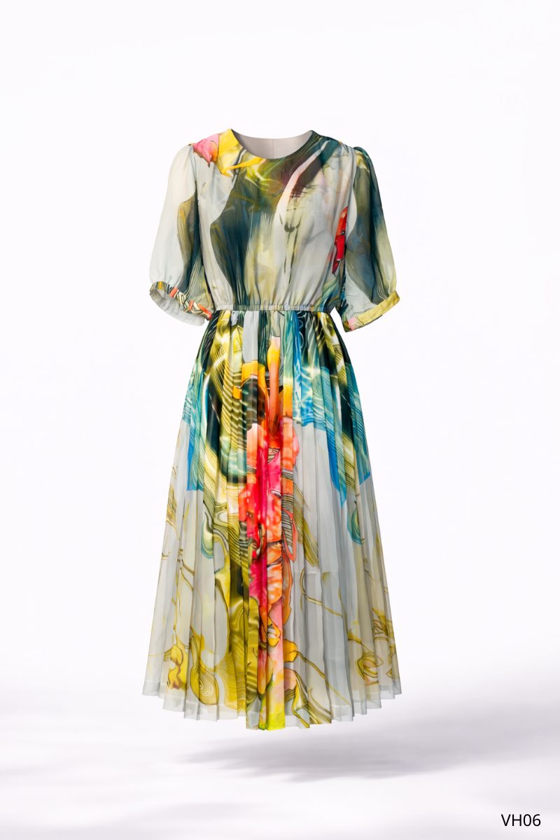 Váy Maxi vintage hàng limited(VH01-VH20) - Ảnh 7