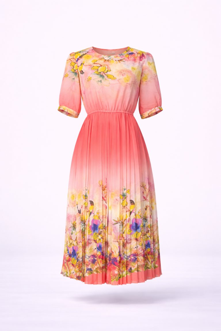 Đầm Maxi Vintage Hai Lớp Limited VH60