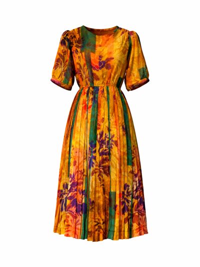 Đầm Maxi Vintage Hai Lớp Limited VH62