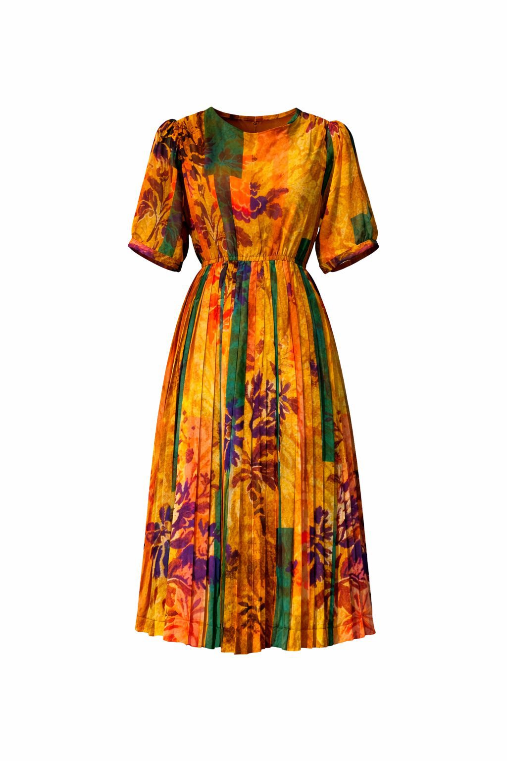 Đầm Maxi Vintage Hai Lớp Limited VH62