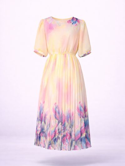 Đầm Maxi Vintage Hai Lớp Limited VH63