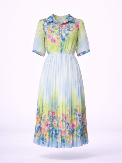 Đầm Maxi Vintage Hai Lớp Limited VH65