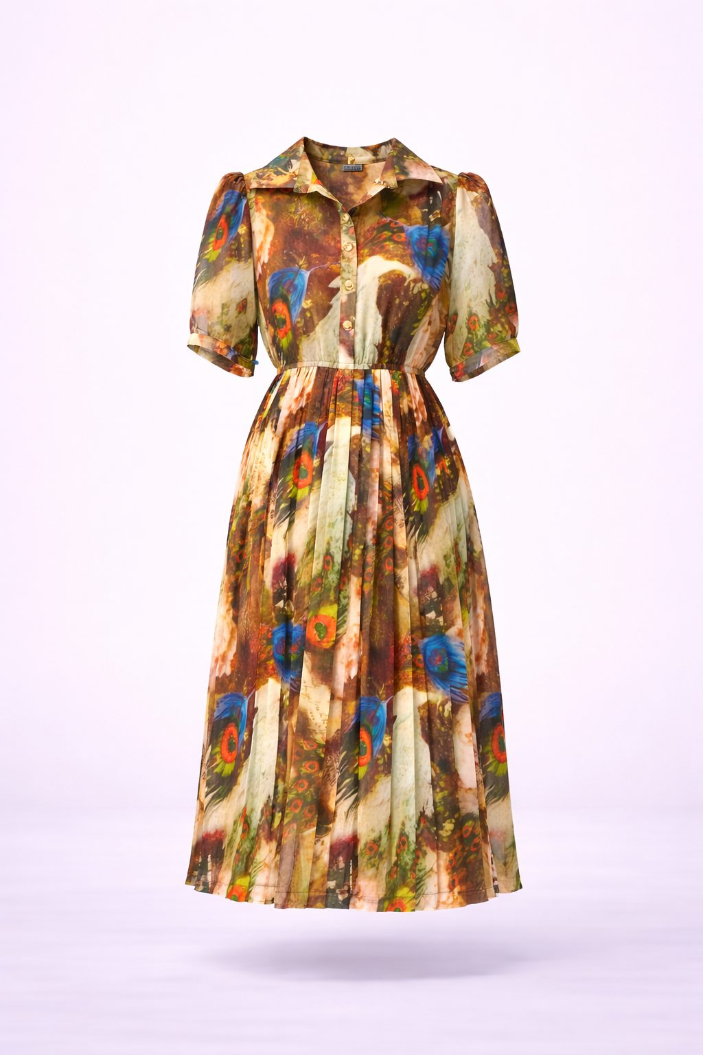 Đầm Maxi Vintage Hai Lớp Limited VH66