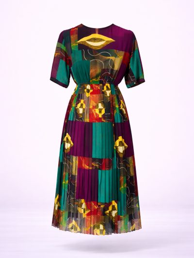 Đầm Maxi Vintage Hai Lớp Limited VH67