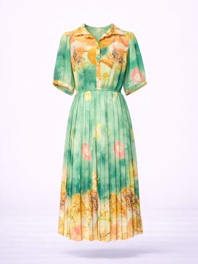 Đầm Maxi Vintage Hai Lớp Limited VH68