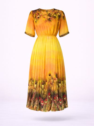 Đầm Maxi Vintage Hai Lớp Limited VH69