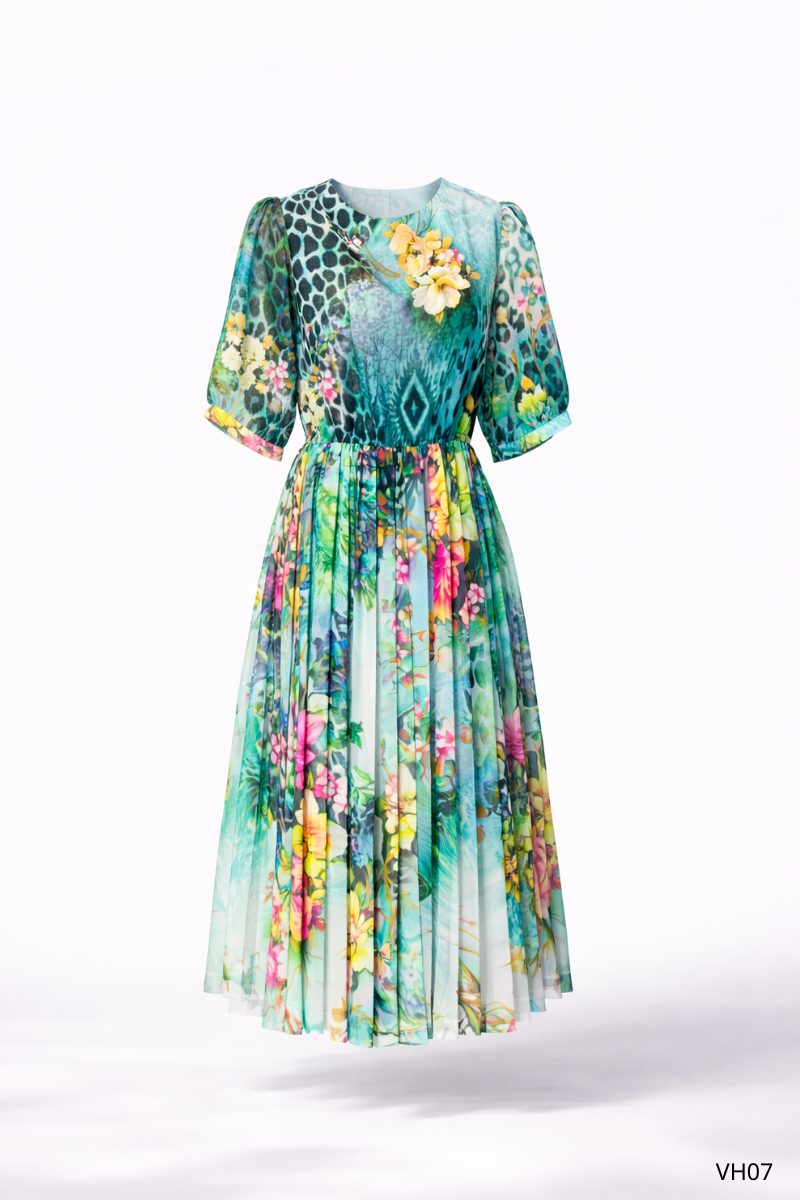 Váy Maxi vintage hàng limited(VH01-VH20) - Ảnh 8