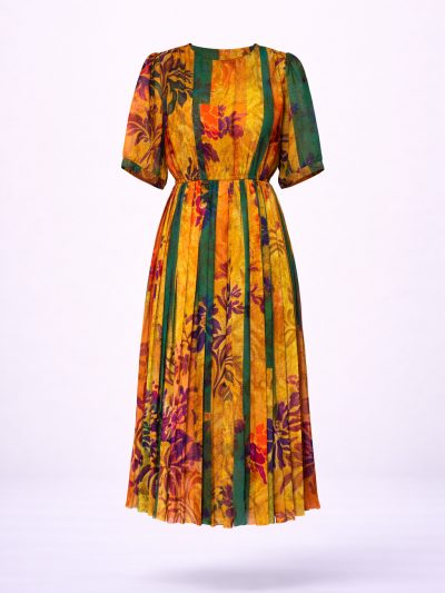 Đầm Maxi Vintage Hai Lớp Limited VH71