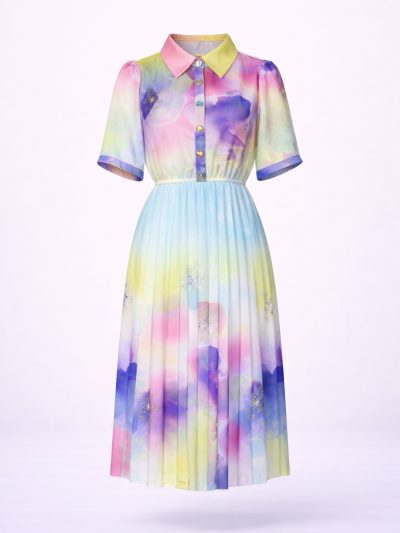 Đầm Maxi Vintage Hai Lớp Limited VH72