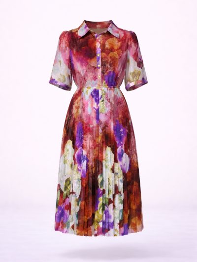Đầm Maxi Vintage Hai Lớp Limited VH74