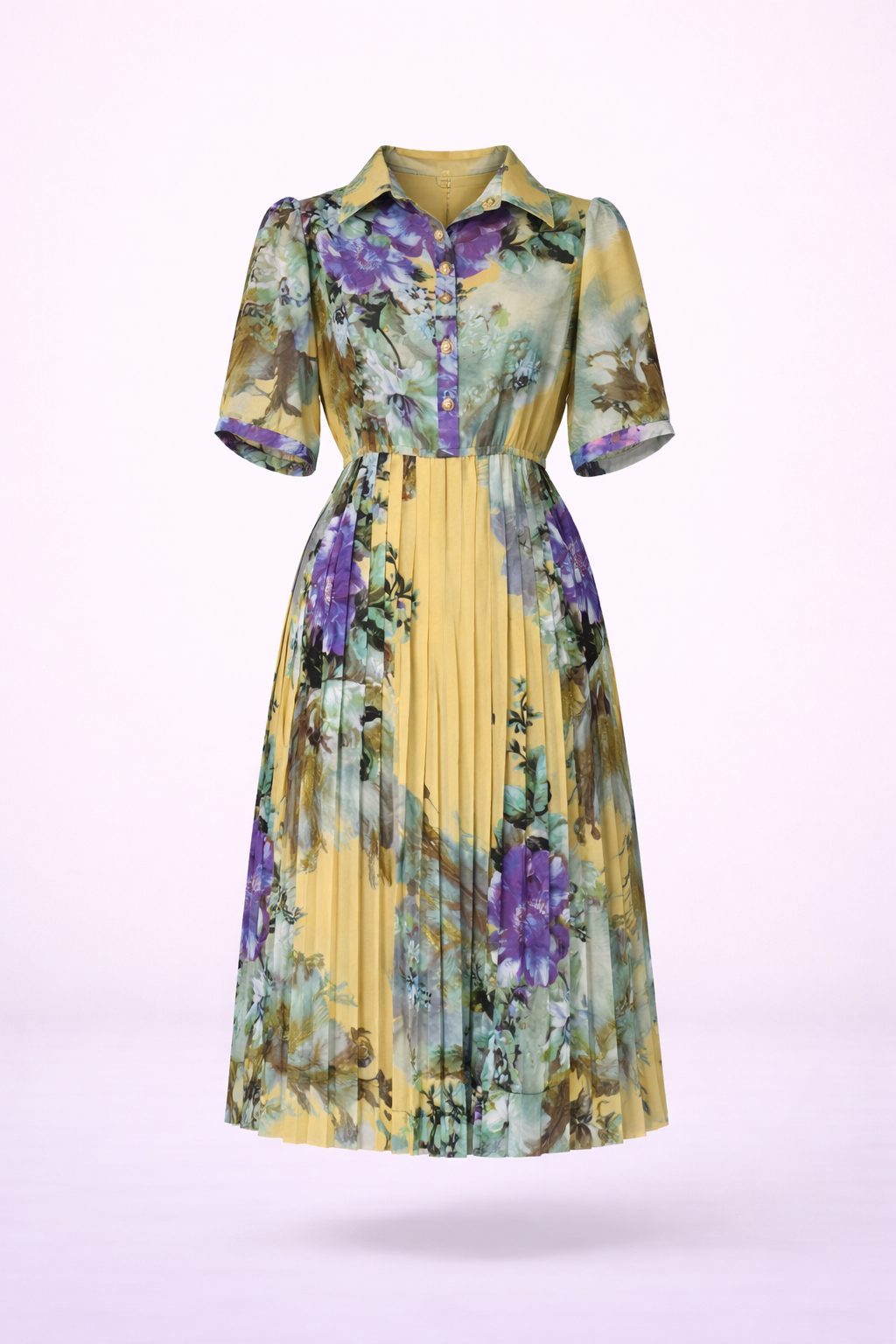 Đầm Maxi Vintage Hai Lớp Limited VH77
