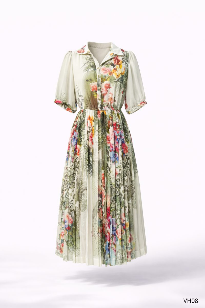 Váy Maxi vintage hàng limited(VH01-VH20) - Ảnh 17