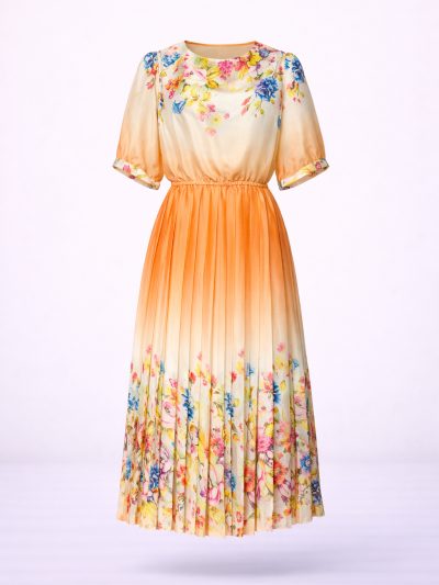 Đầm Maxi Vintage Hai Lớp Limited VH83