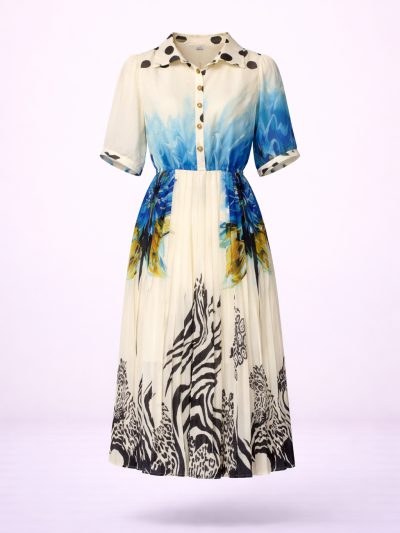Đầm Maxi Vintage Hai Lớp Limited VH85