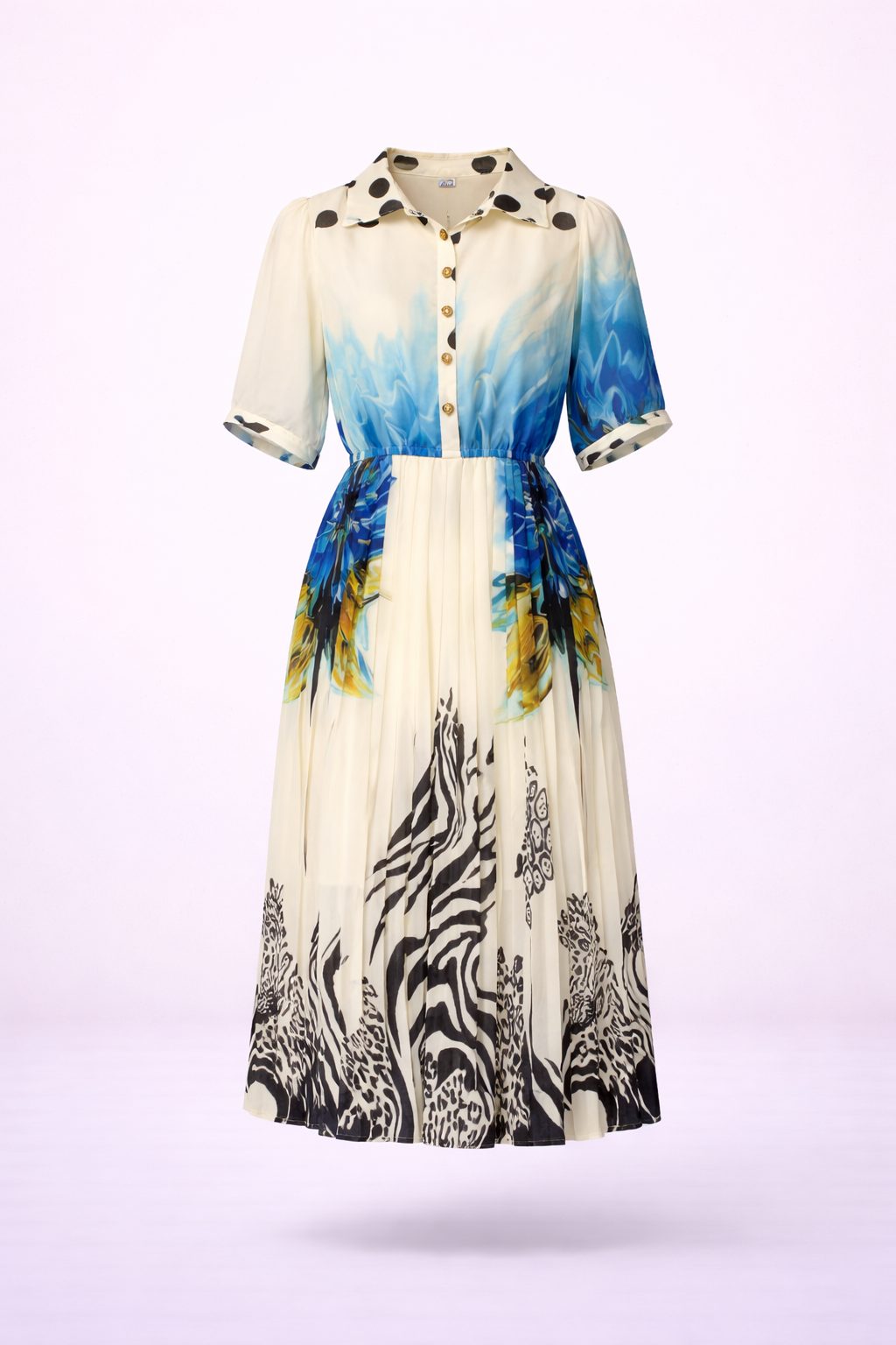 Đầm Maxi Vintage Hai Lớp Limited VH85