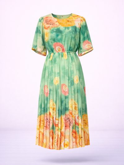 Đầm Maxi Vintage Hai Lớp Limited VH88