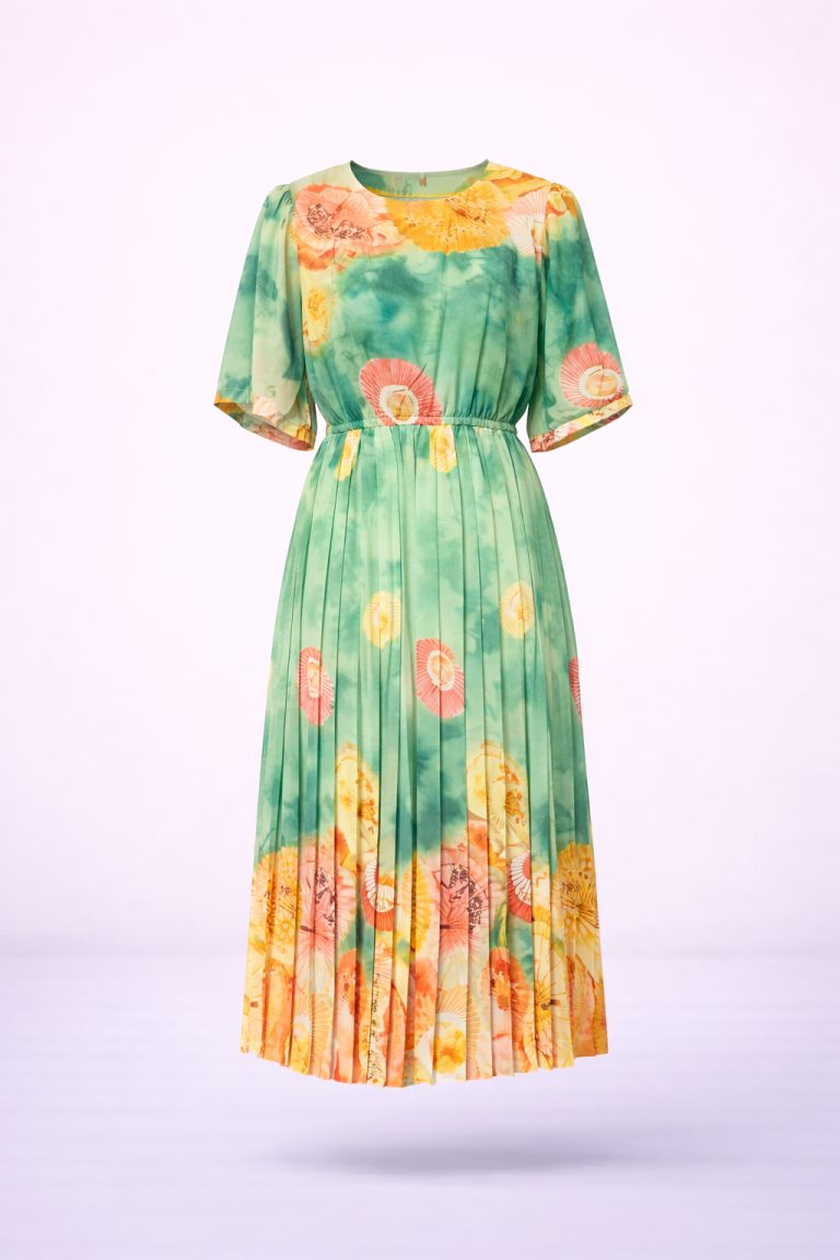 Đầm Maxi Vintage Hai Lớp Limited VH88