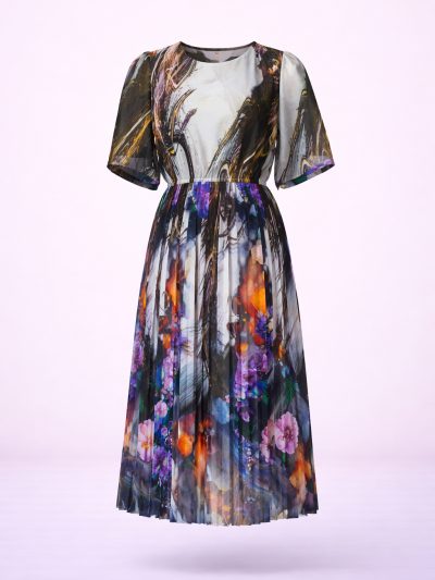Đầm Maxi Vintage Hai Lớp Limited VH89