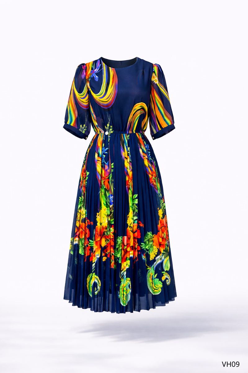 Váy Maxi vintage hàng limited(VH01-VH20) - Ảnh 10