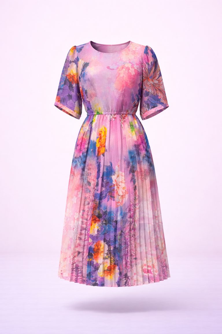 Đầm Maxi Vintage Hai Lớp Limited VH90