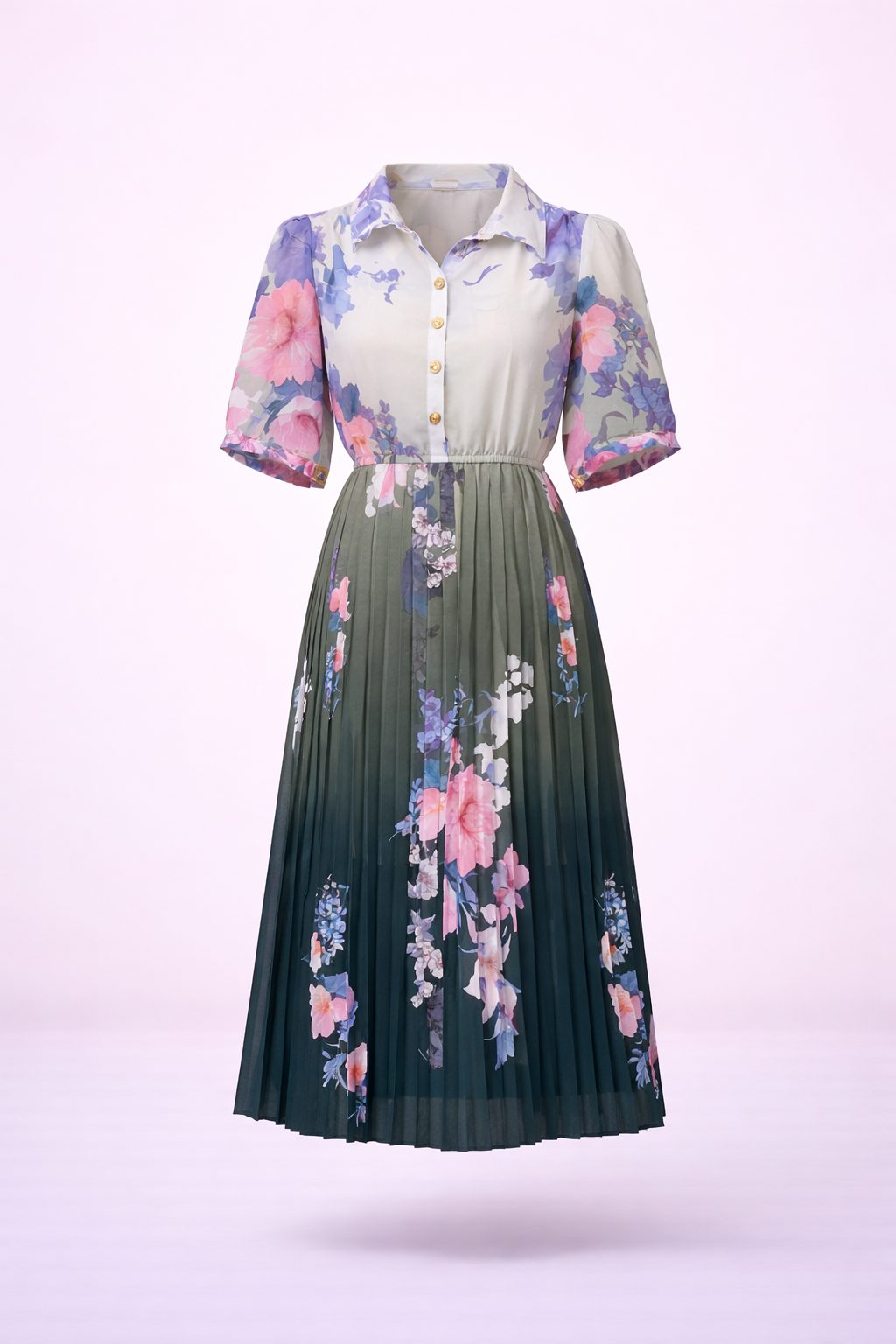 Đầm Maxi Vintage Hai Lớp Limited VH91
