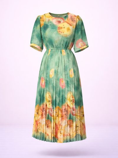 Đầm Maxi Vintage Hai Lớp Limited VH92