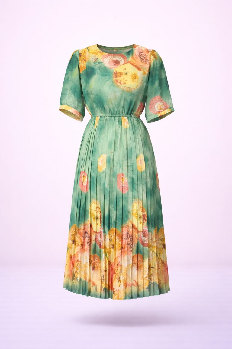 Đầm Maxi Vintage Hai Lớp Limited VH92