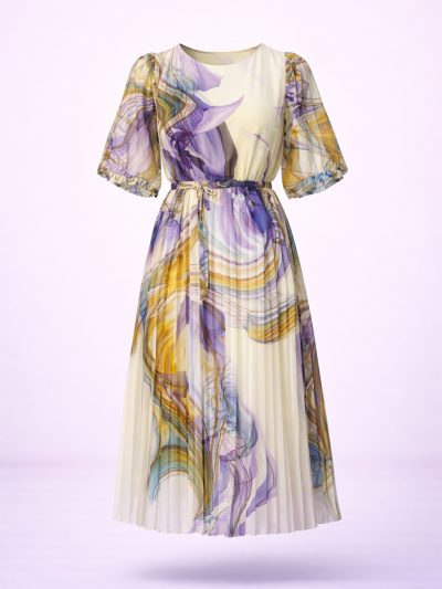 Đầm Maxi Vintage Hai Lớp Limited VH93